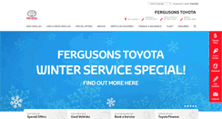 Desktop Screenshot of fergusonstoyota.com.au