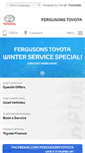 Mobile Screenshot of fergusonstoyota.com.au